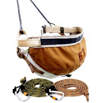 Picture of Tethrd Tethrd Menace Saddle Kit X Large w/ 11mm Ropes and Carabiners MSK-XL