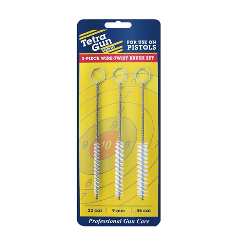 Picture of Tetra Gun 3-Piece Wire Twist Brush Set - .22 cal/ 9mm/ .45 Cal TG1521