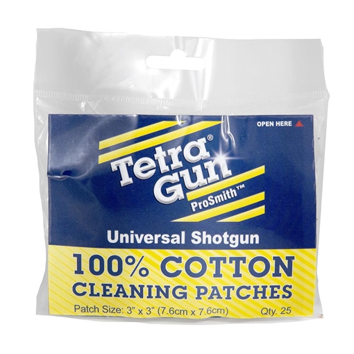 Picture of Tetra Pro Smith Universal Shotgun Cleaning Patches 150 Pack TG1130