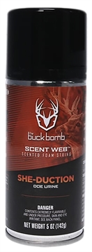 Picture of Hunters Specialties Hunters Specialties Scent Web Foam Spray She Duction Doe Urine HS-BB-SW-SHEDUC HSBBSWSHEDUC