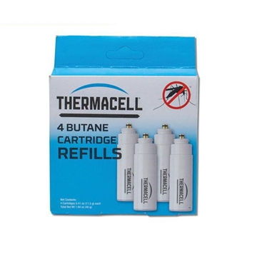 Picture of Thermacell Repellent Refill White Effective 15 ft Odorless Scent Fuel Cartridge Repels Mosquito Effective Up to 48 hrs 4 Per Pkg C4
