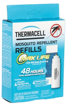 Picture of Thermacell L4 Max Life Repellent Refills White Effective 15 ft Odorless Scent Repels Mosquito Effective Up to 48 hrs