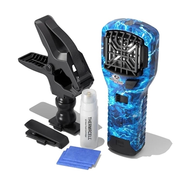 Picture of Thermacell MR300 Portable Mosquito Repeller Mossy Oak Fishing Bundle with Clamp MR300MO