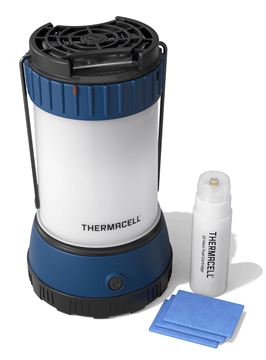 Picture of Thermacell Scout Lantern Camp Blue Effective 15 ft Odorless Scent Repels Mosquito Effective Up to 12 hrs MRCLE