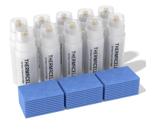 Picture of Thermacell Original Mosquito Repellent Refills White Effective 15 ft Odorless Scent Repels Mosquito Effective Up to 120 hrs R10