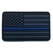 Picture of Thin Blue Line Subdued PVC Patch PTC-SUBDUED-PVC-VELCRO