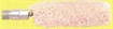 Picture of Thompson Center Muzzleloader Cotton Bore Swab (10-32 Thread) .54 cal 35009516