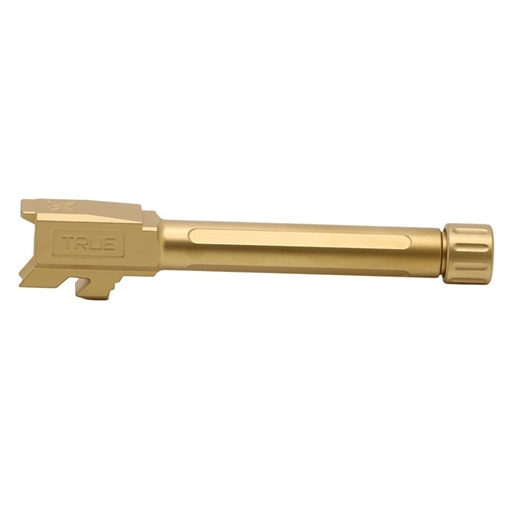 Picture of True Precision THREADED BARREL FOR GLOCK 48 GOLD TIN TP-G48B-XTG