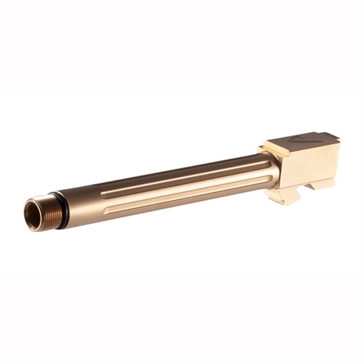 Picture of Agency Arms THREADED MID LINE BARREL G34 TITANIUM NITRIDE MLG34T/FTIN