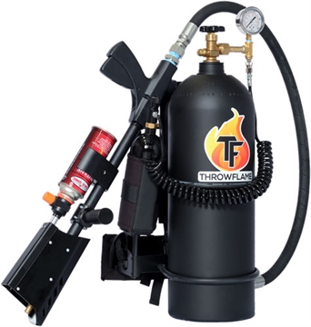 Picture of THROWFLAME XL 18 FLAMETHROWER MIDNIGHT BLACK! TFXL18MB