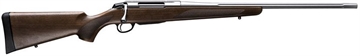 Picture of Tikka T3x Hunter 270 Win 3+1 22.40" Fluted Barrel, Stainless Steel Metal Finish, Oiled Wood Stock JRTXA718
