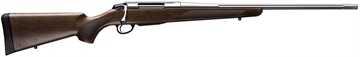 Picture of Tikka T3x Hunter 6.5x55 Swedish 3+1 22.40" Fluted Barrel, Stainless Steel Metal Finish, Oiled Wood Stock JRTXA751