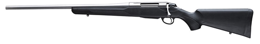 Picture of Tikka T3x Lite Full Size 243 Win 3+1 22.40" Stainless Steel Barrel, Drilled & Tapped Stainless Steel Receiver, Black Fixed Synthetic Stock, Left Hand JRTXB415