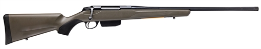 Picture of Tikka T3x Superlite 350 Legend 20" Blued Fluted Threaded Barrel, Blued Drilled & Tapped Steel Receiver, Fixed Green Synthetic Stock JRTXGSL31320MT