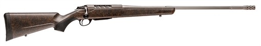 Picture of Tikka T3X Lite Roughtech Ember, Bolt Action Rifle, 30-06 Springfield, 22.4" Fluted Barrel, 5/8x24" Threaded, Muzzle Brake, Satin Finish, Silver, Fluted Bolt, Roughtech Finish Synthetic Stock, Red with Orange Webbing, 3 Rounds, 1 Magazine JRTXRBS320