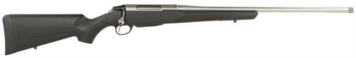 Picture of Tikka T3 Lite, Bolt Action Rifle, 22-250 Remington, 22" Barrel, Threaded 5/8X24, Stainless Finish, Black Synthetic Stock, Single Stage Adjustable Trigger, 3 Rounds, 1 Magazine JRTXB31422MT