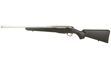 Picture of Tikka T3 Lite, Bolt Action Rifle, 243 Winchester, 20" Barrel, Threaded 5/8X24, Stainless Finish, Black Synthetic Stock, Single Stage Adjustable Trigger, 3 Rounds, 1 Magazine JRTXB31520MT