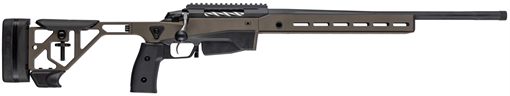 Picture of Tikka T3x Ace Game 22-250 Rem 10+1 24" Fluted Threaded Barrel, Bronze Cerakote Picatinny Rail Aluminum Receiver, M-LOK Handguard, Adjustable Aluminum Stock, Black Polymer Grip JRTXAGM31424