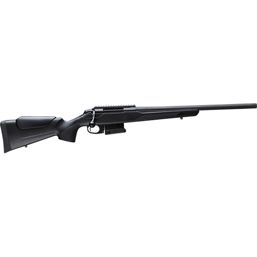 Picture of Tikka T3x Compact Tactical Rifle, Bolt Action, 308 Winchester, 20" Semi Heavy Contour Barrel, 1:11" Twist, Stainless Steel Finish, Synthetic Stock with Fixed Cheek Piece, Enhanced Recoil Pad, Single Stage Adjustable Trigger, 10 Rounds JRTXC316S