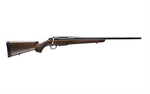 Picture of Tikka T3x Hunter Full Size 30-06 Springfield 3+1 22.40" Matte Blued Fluted Threaded Barrel, Blued Drilled & Tapped Steel Receiver, Fixed Oiled Walnut Stock, Right Hand JRTXA32022MT