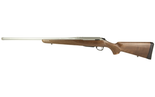 Picture of Tikka T3x Hunter Full Size 30-06 Springfield 3+1 22.40" Matte Stainless Fluted Threaded Barrel, Matte Drilled & Tapped Stainless Steel Receiver, Fixed Oiled Walnut Wood Stock, Right Hand JRTXA72022MT