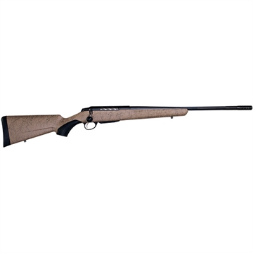 Picture of Tikka T3x Lite, Bolt Action Rifle, 7mm Rem Mag, 24.3" Fluted Barrel, 1:9.5 Twist, Threaded 5/8x24, Roughtech Sand Pattern, Synthetic Stock, Black Barrel and Action Color, Right Hand, 3Rd, 1 Mag, Includes Matching Muzzle Brake JRTXRT370