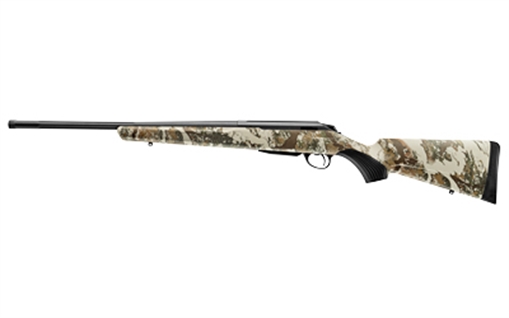 Picture of Tikka T3X Roughtech First Lite, Bolt Action Rifle, 308 Winchester, 20" Fluted Barrel, Threaded 5/8x24, 1:10 Twist, Matte Finish, Black, First Lite Specter Camo Synthetic Stock, 3 Rounds, 1 Magazine, Right Hand JRXTRFLS316