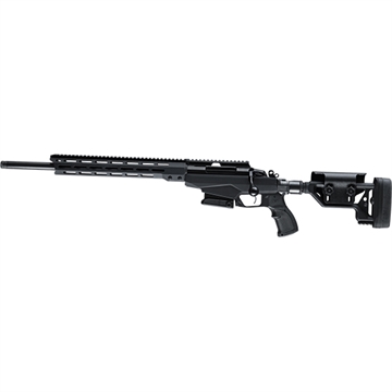 Picture of Tikka T3x Tac A1 6.5 Creedmoor 24" 10+1 Black Rec/Barrel Black Fixed with Aluminum Bedding Stock Black Polymer Grip Left Hand JRTAC482L