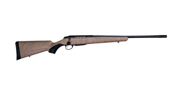 Picture of Tikka T3x Lite 300 WSM 3+1 24.30" Fluted/Threaded, Black Barrel/Rec, Black Webbed Tan Roughtech Synthetic Stock, Interchangeable Grip, Muzzle Brake JRTXRT341