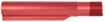 Picture of TIMBER CREEK OUTDOOR INC Buffer Tube Mil-Spec AR Platform Red Anodized Aluminum ARBTR