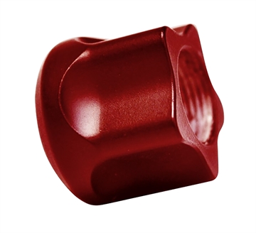 Picture of Timber Creek Outdoors Thread Protector Fits 1/2"x28 Red 1/2-28TPR