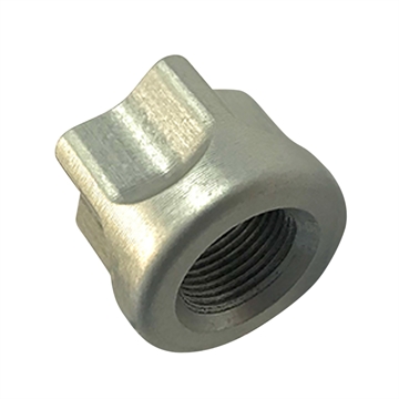 Picture of Timber Creek Outdoors Thread Protector Silver Billet Aluminum 5/8"x24 5/824TPS