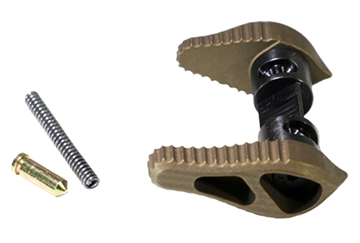 Picture of Timber Creek Outdoors Safety Selector Compatible w/ Mil-Spec Lower Receiver Burnt Bronze Aluminum AMBISSBB