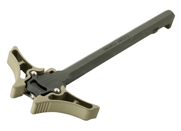 Picture of Timber Creek Outdoors Enforcer Charging Handle AR-10 Flat Dark Earth Billet Aluminum Ambidextrous Hand AR10AMBICHFDE