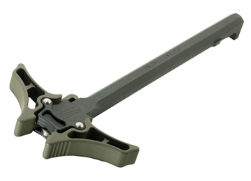 Picture of Timber Creek Outdoors Enforcer Charging Handle AR-10 OD Green Billet Aluminum Ambidextrous AR10AMBICHOD