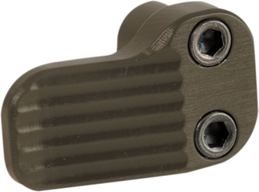 Picture of Timber Creek Outdoors AR Extended Magazine Release Flat Dark Earth Cerakote Aluminum AREMRFDE