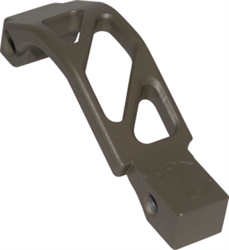 Picture of Timber Creek Outdoors AR Oversized Trigger Guard Drop-In Flat Dark Earth Cerakote Aluminum For AR-Platform AROTGFDE