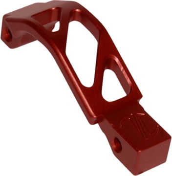Picture of Timber Creek Outdoors AR Oversized Trigger Guard Drop-In Red Anodized Aluminum For AR-Platform AROTGR
