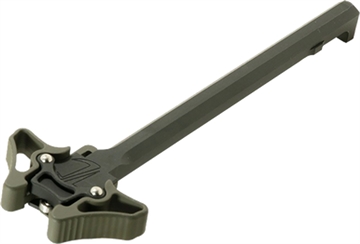 Picture of Timber Creek Outdoors Mini Enforcer Charging Handle OD Green Billet Aluminum Ambidextrous Hand EMAMBICHOD
