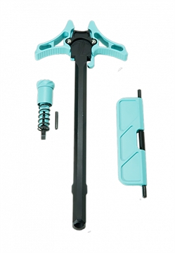 Picture of Timber Creek Outdoors Enforcer Upper Parts Kits Robin's Egg Blue Aluminum for AR-15 EUPKRE