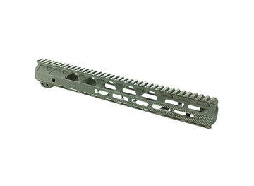 Picture of Timber Creek Outdoors G10HGBL Greyman Aluminum 10" M-LOK Handguard for AR-15 G10HGF