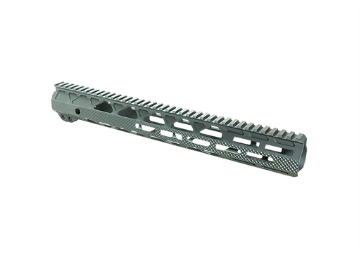 Picture of Timber Creek Outdoors G10HGD Greyman Aluminum 10" M-LOK Handguard for AR-15 G10HGS