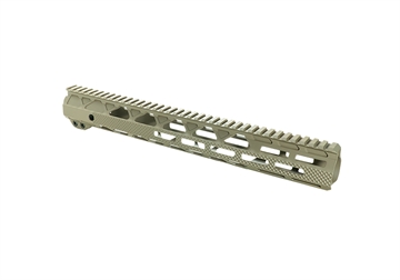 Picture of Timber Creek Outdoors G10HGF Greyman Aluminum 10" M-LOK Handguard for AR-15 G10HGD