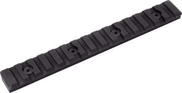 Picture of Timber Creek Outdoors M-LOK 15 Slot Picatinny Rail Black Anodized M15SPRBL