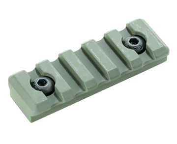 Picture of Timber Creek Outdoors M-LOK 3 Slot Picatinny Rail OD Green Aluminum Fits AR-Platform M5SPROD