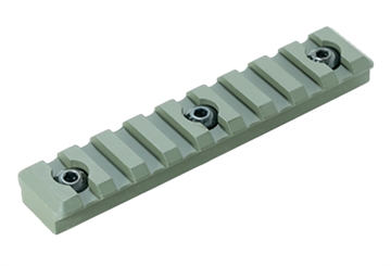Picture of Timber Creek Outdoors M-LOK 9 Slot Picatinny Rail OD Green Aluminum Fits AR-Platform M9SPROD