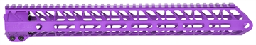 Picture of Timber Creek Outdoors Enforcer 15 Inch Hand Guard M-LOK Purple Anodized ME15HGPPA