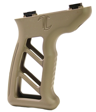 Picture of Timber Creek Outdoors Enforcer Vertical Foregrip Flat Dark Earth Billet Aluminum MEVFGFDE