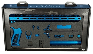Picture of Timber Creek Outdoors Enforcer Complete Build Kit Blue Anodized for AR-15 TCOEKB
