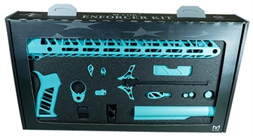 Picture of Timber Creek Outdoors Enforcer Complete Build Kit Robin's Egg Blue for AR-15 TCOEKRE